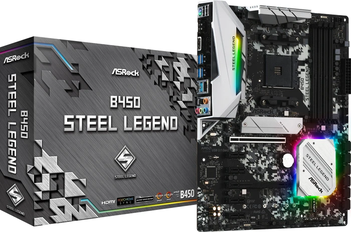 ASRock B450 Steel Legend (AMD AM4)
