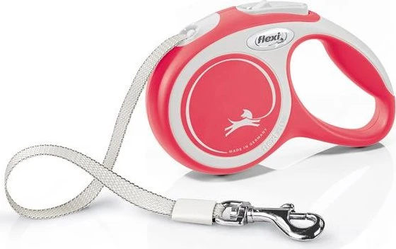 flexi New Comfort XS, Gurt, 3m, rot