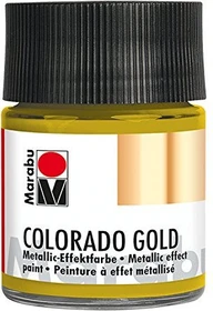 Marabu Colorado Gold Effektfarbe, gold, 50ml
