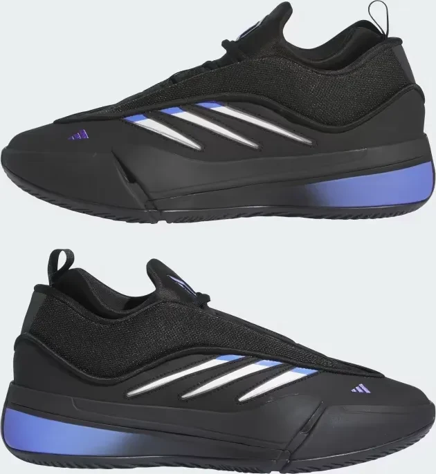 adidas Dame 9 core black/cloud white/cobalt blue