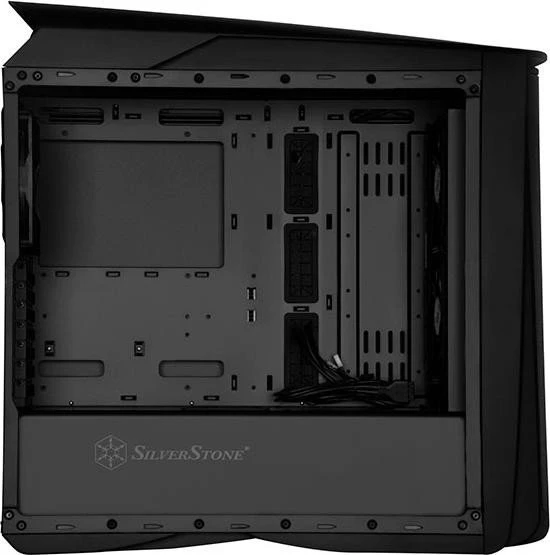 SilverStone Primera PM01 mattschwarz, Acrylfenster