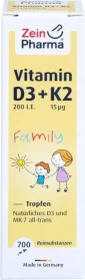 Zein Pharma D3+K2 Family Tropfen, 20ml