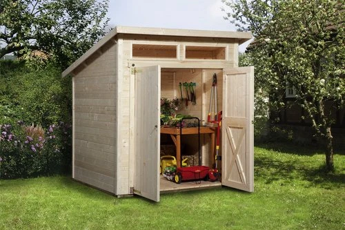 Weka 325 A 198x194cm Gerätehaus natur