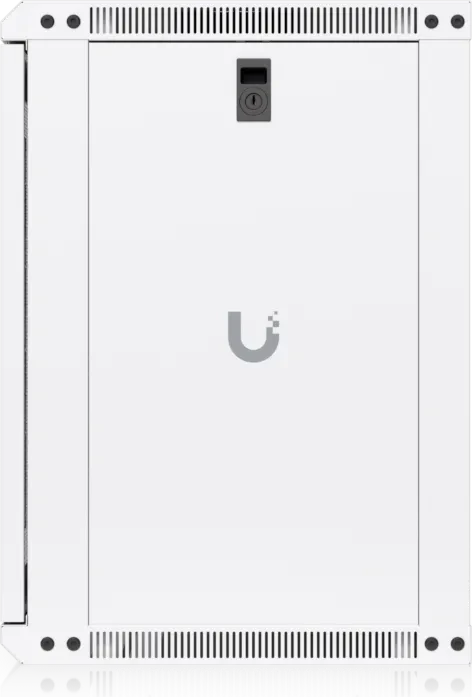 Ubiquiti 12U Rack Cabinet, 19" Wandgehäuse 12HE, Gitternetztür, weiß, 450mm tief