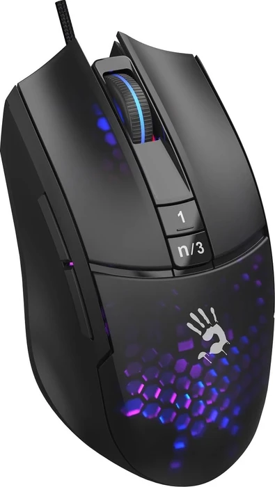A4Tech Bloody L65 MAX RGB Gaming Mouse, Honeycomb schwarz, USB