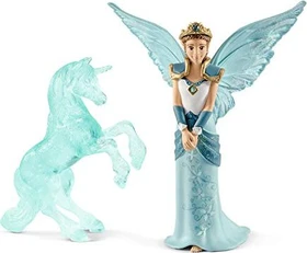 Schleich Bayala Movie - Eyela mit Einhorn Eisskulptur