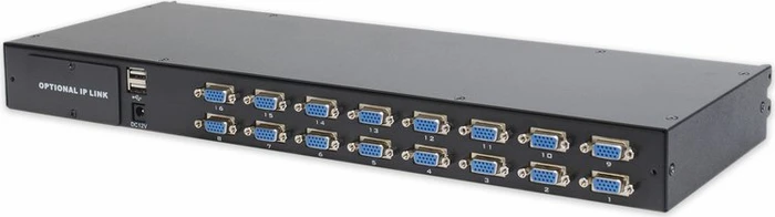 Digitus Modularer KVM-Switch, 16-Port