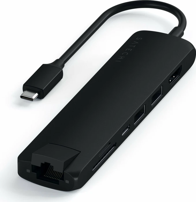 Satechi USB-C Slim Multi-Port with Ethernet Adapter