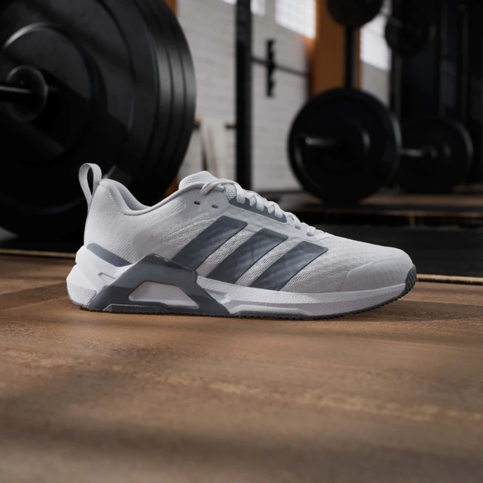 adidas Dropset Control cloud white/grey/lucid red (Damen)