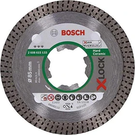 Bosch Professional X-LOCK Best for Hard Ceramic Diamanttrennscheibe, 85x1.6x22.23mm, 1 Stück