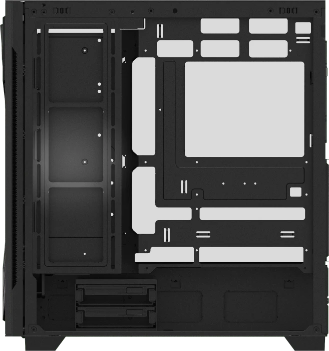 ADATA XPG Starker Air BTF, schwarz, Glasfenster