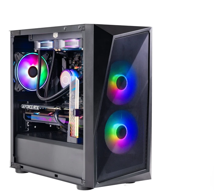 Cooler Master CMP 320, schwarz, Glasfenster