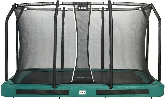 Salta Premium 214x153cm Bodentrampolin grün