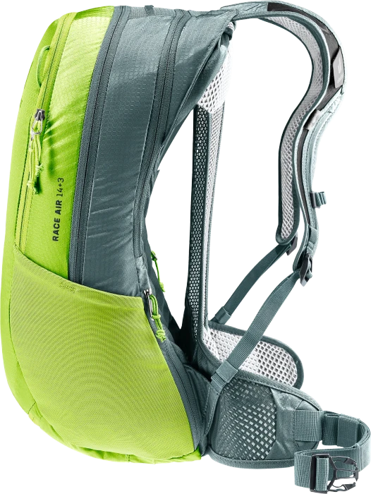 Deuter Race Air 14+3 citrus/graphite