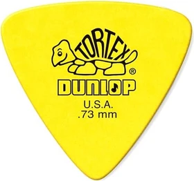 Dunlop Tortex Triangle Pick, .73mm, 12-Pack