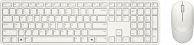 Dell KM526 Pro 5 Keyboard and Mouse, weiß, USB, ES