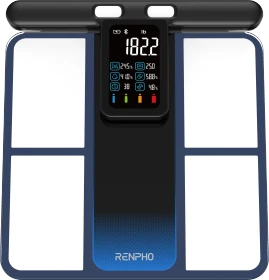 Renpho MorphoScan Smart Body Scale digitale Körperanalysewaage weiß