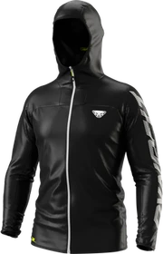 Dynafit DNA Race Wind Funktionsjacke black out neon yellow (Damen)