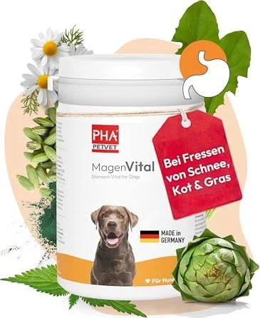 PHA PetVet Magenvital Pulver für Hunde, 200g