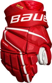 Bauer Hyperlite Senior Handschuh rot