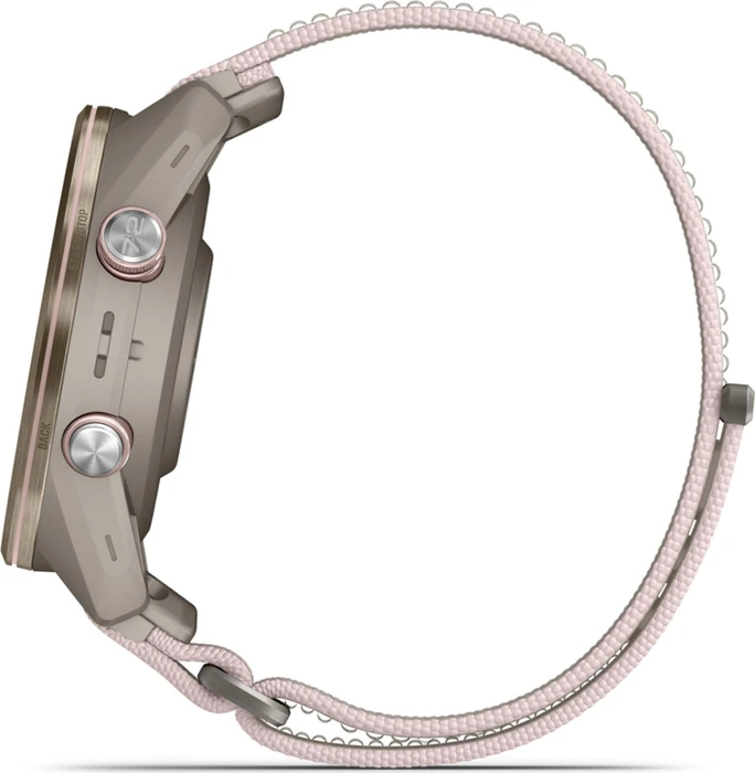 Garmin Approach S72 43mm soft gold-blush pink titanium/french grey-blush pink