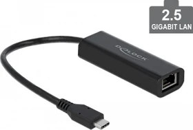 DeLOCK 2.5G LAN-Adapter, RJ-45, USB-C 3.0 [Stecker] (66298)