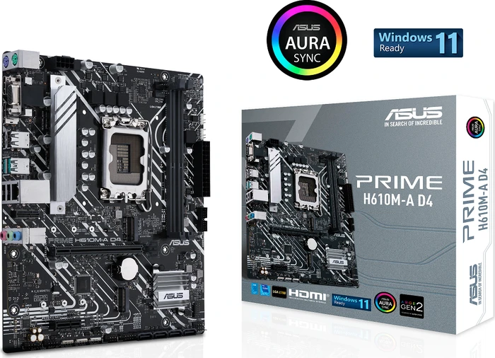ASUS Prime H610M-A D4 (Intel 1700)