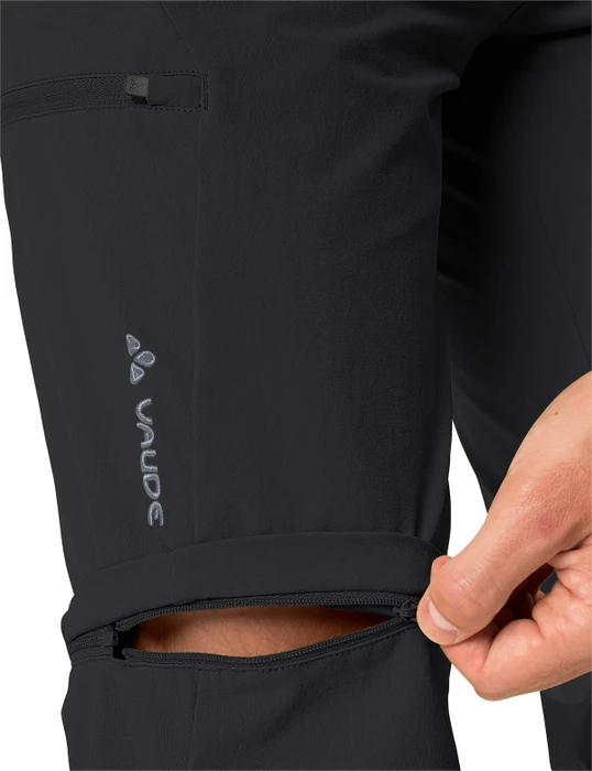 Vaude Yaras Zip-Off Zip-Off Hose lang schwarz (Herren)
