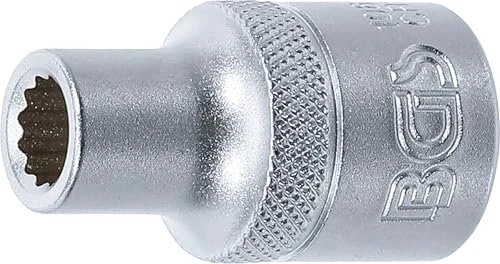 BGS technic Außenzwölfkant Steckschlüssel 1/2", 8mm