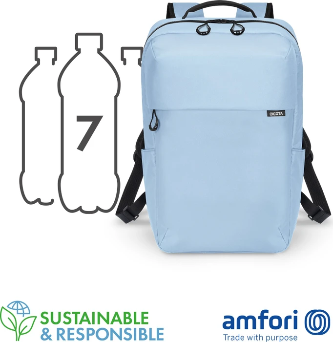 Dicota Commuter 13-16" Rucksack, ice blue