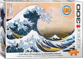 Eurographics Great Wave off Kanagawa 3D Lenticular