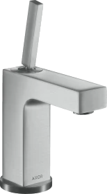 Hansgrohe Axor Citterio 110 Waschbeckenarmatur mit Ablauffernbedienung brushed chrome