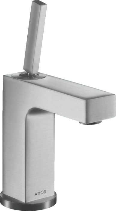 Hansgrohe Axor Citterio 110 Waschbeckenarmatur mit Ablauffernbedienung brushed chrome