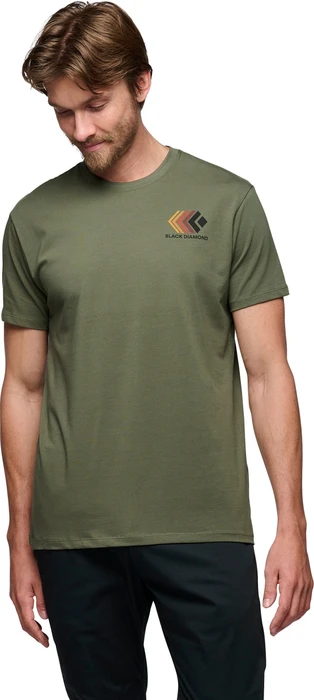 Black Diamond Faded T-Shirt kurzarm tundra (Herren)