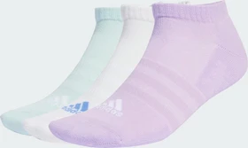 adidas Cushioned Low Cut Socken powder plum/white/halo mint, 3 Paare