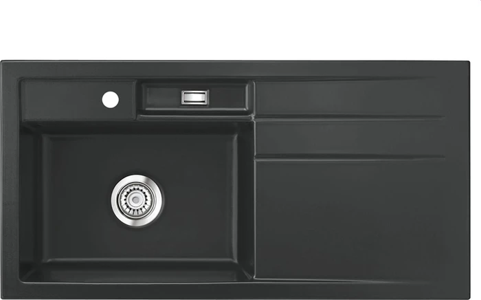 systemceram Bela 100 Einbau Becken links schiefer