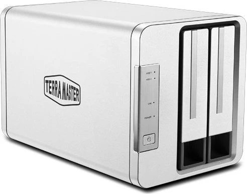 TerraMaster F2-423, Intel Celeron N5105, 4GB RAM, 2x RJ-45 2.5GBase-T, 2x USB-A 3.1