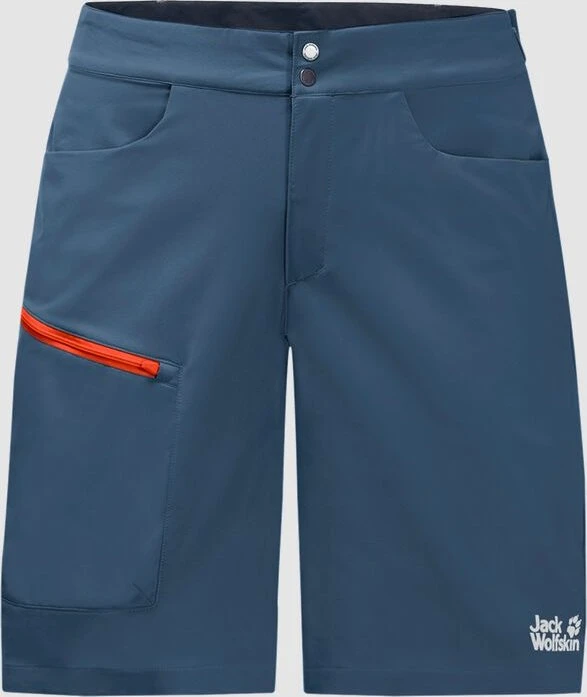 Jack Wolfskin Tourer Shorts Fahrradhose kurz thunder blue (Herren)
