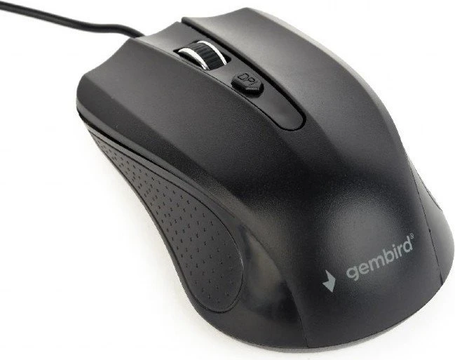 Gembird Optical Mouse 4B-01 schwarz, USB