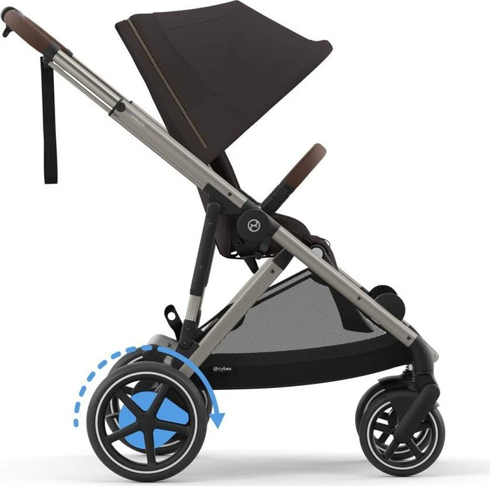 Cybex e-Gazelle S Taupe Frame chocolate brown 2025