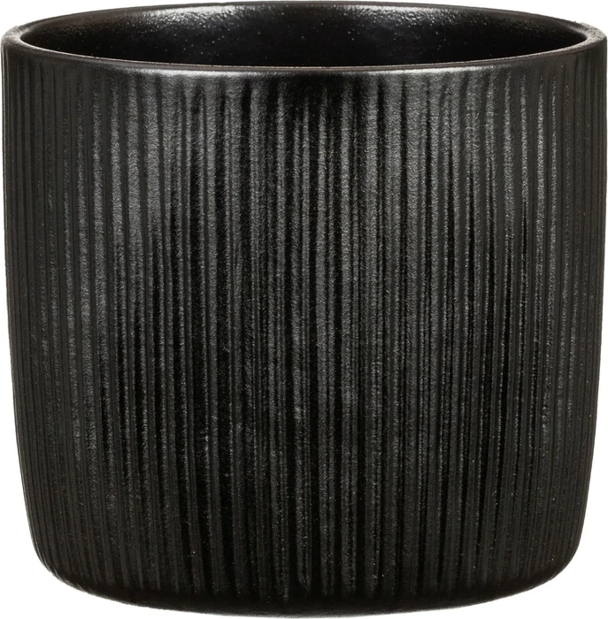 Scheurich Solido Linea Übertopf 15cm ebano