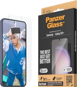 PanzerGlass Ultra-Wide Fit with EasyAligner für Samsung Galaxy S24+