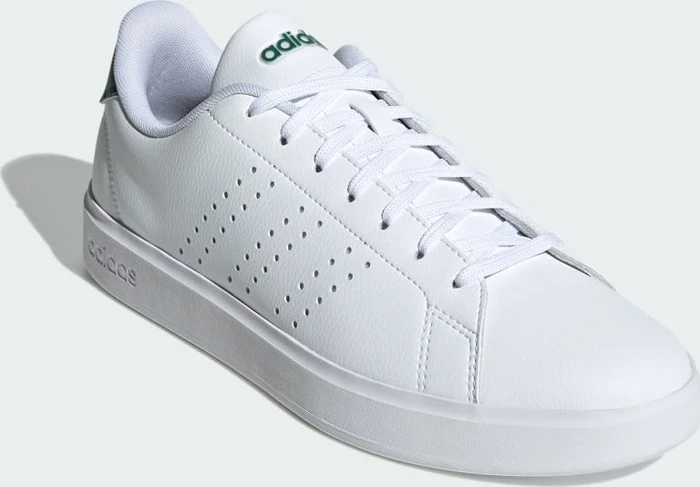 adidas Advantage 2.0 cloud white/core black/collegiate green