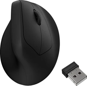Keychron M5 8K Wireless Ergonomic Mouse schwarz, USB/Bluetooth