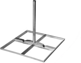 A.S. SAT Goliat Flachdach-Terrassenständer 48mm 4x40x40cm