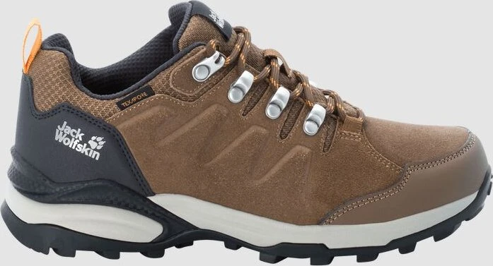 Jack Wolfskin Refugio Texapore Low brown/apricot (Damen)