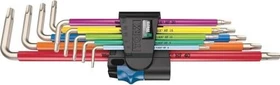 Wera 3967/9 TX SXL HF Stainless 1 Multicolour Torx Winkelschlüsselsatz, 9-tlg.