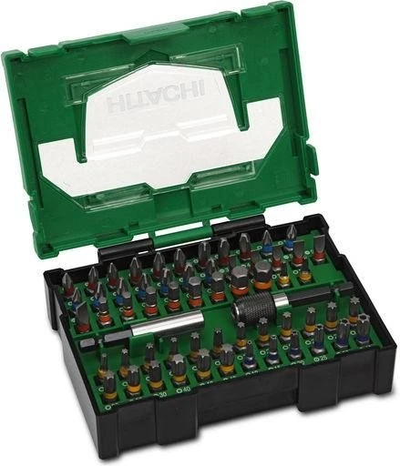 Hitachi Bitset inkl. Werkzeugbox, 60-tlg.