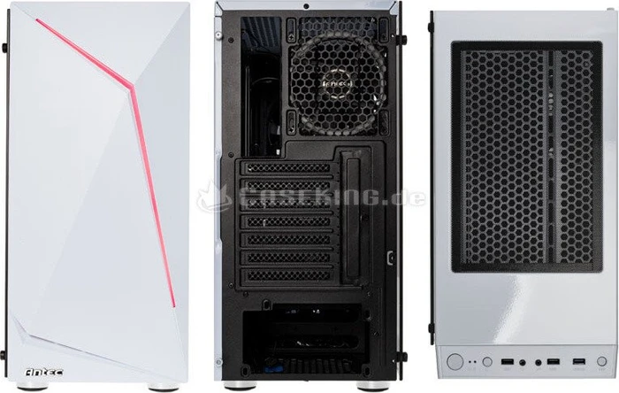 Antec NX300, weiß, Glasfenster