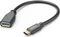 Hama USB-Adapterkabel OTG USB-C-Stecker - USB-A-Buchse 15cm schwarz Vorschaubild
